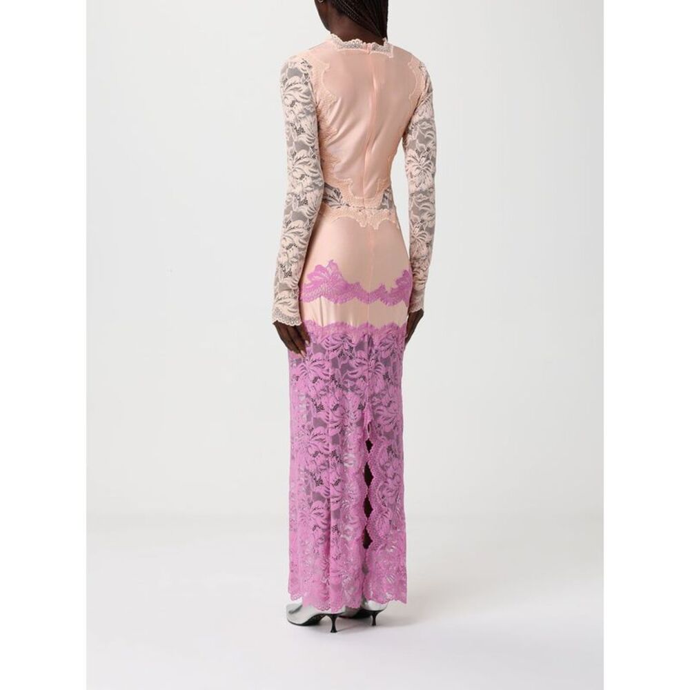 Rabanne Dress Woman Pink - Picture 2 of 4
